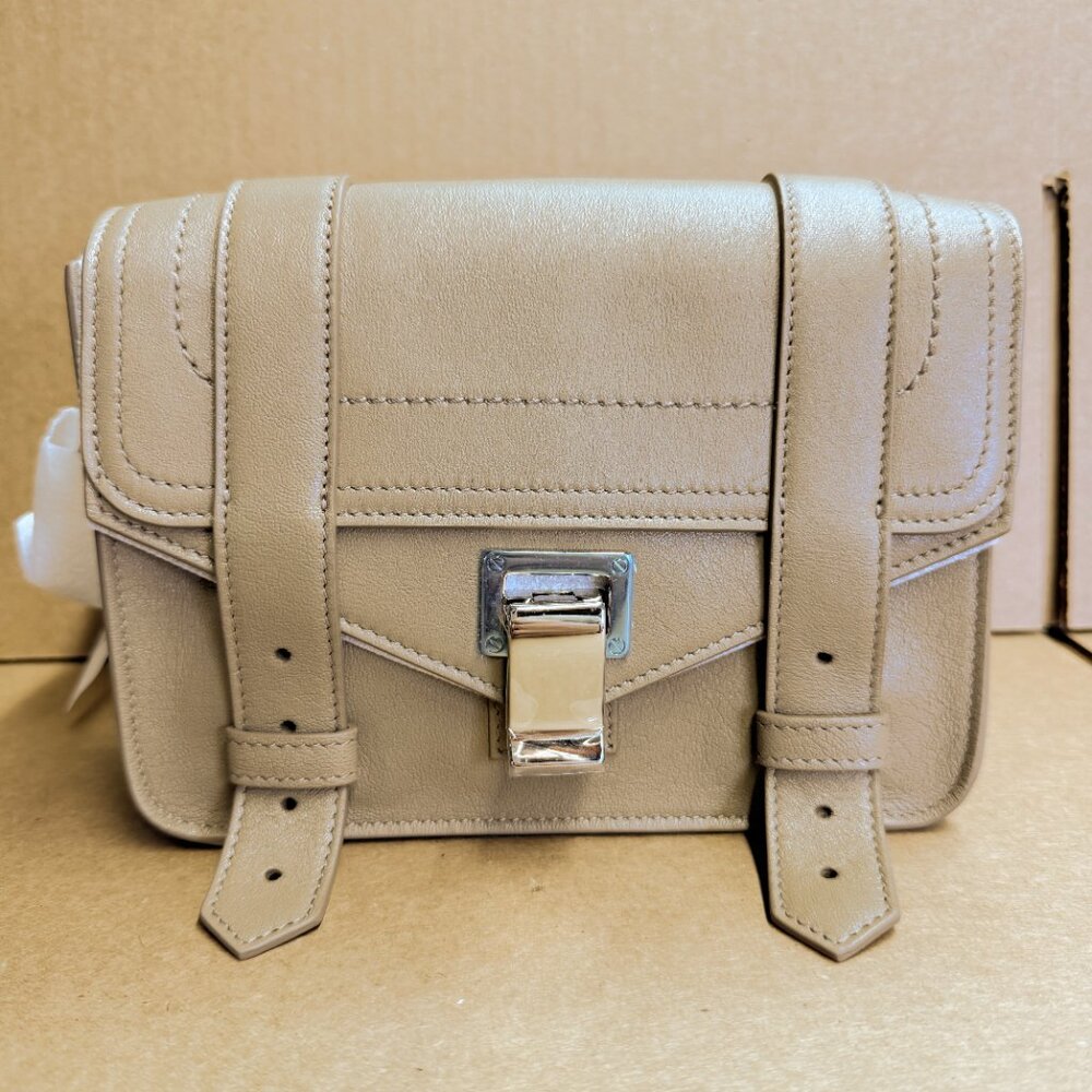 Proenza Schouler PS1 Mini Crossbody Bag – Light Taupe - Picture 6 of 10